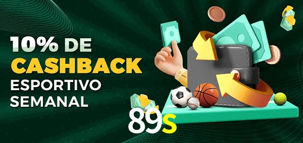 10% de bônus de cashback na 89s